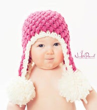 Load image into Gallery viewer, earflap hat crochet pattern