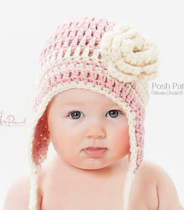 easy crochet earflap hat pattern