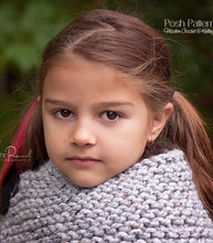 Load image into Gallery viewer, crochet shawl cowl pattern