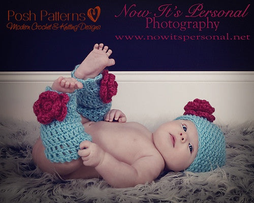 Crochet Pattern - Crochet Baby Leg Warmers – Posh Patterns