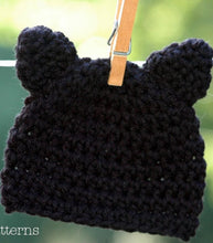 Load image into Gallery viewer, crochet pattern kitty cat hat