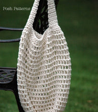 Load image into Gallery viewer, crochet shopping bag pattern