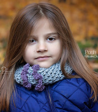 Load image into Gallery viewer, crochet cowl headband pattern