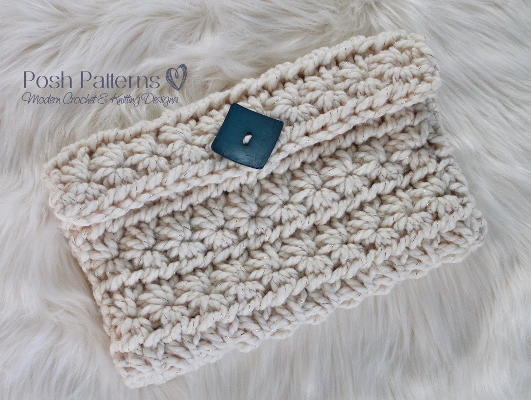 Crochet clutch bag outlet designs