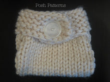 Load image into Gallery viewer, diaper cover knitting pattern