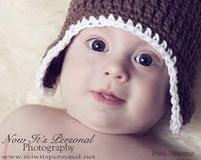 Load image into Gallery viewer, baby football hat pattern