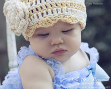 Load image into Gallery viewer, crochet baby hat pattern