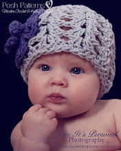 Load image into Gallery viewer, baby crochet hat pattern