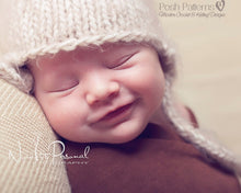 Load image into Gallery viewer, easy knit hat pattern
