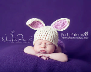 bunny hat crochet pattern