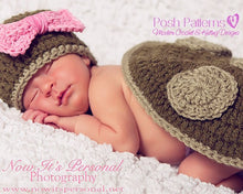 Load image into Gallery viewer, baby turtle photo prop pattern