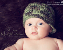 Load image into Gallery viewer, boys crochet hat pattern