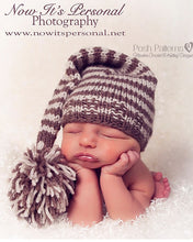 Load image into Gallery viewer, knit baby hat pattern