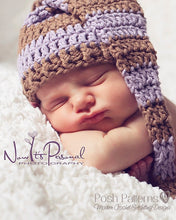 Load image into Gallery viewer, stocking hat crochet pattern