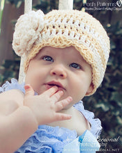 Load image into Gallery viewer, crochet beanie pattern