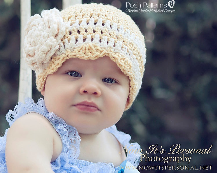 Baby girl hat patterns deals