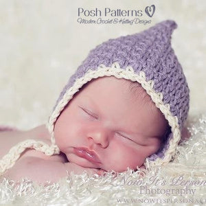 baby bonnet crochet pattern