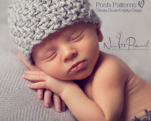 Load image into Gallery viewer, baby hat crochet pattern