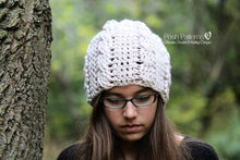Load image into Gallery viewer, crochet cable hat pattern