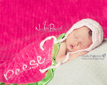 Load image into Gallery viewer, baby bonnet pattern