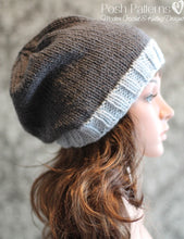 Load image into Gallery viewer, womens hat knitting pattern
