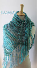 Load image into Gallery viewer, crochet scarf pattern