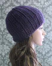 Load image into Gallery viewer, easy crochet hat pattern
