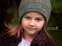 Load image into Gallery viewer, easy crochet beanie pattern