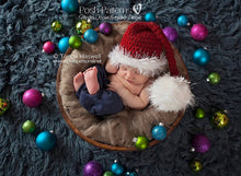 Load image into Gallery viewer, santa hat crochet pattern