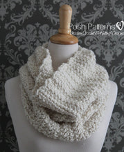 Load image into Gallery viewer, cowl crochet pattern