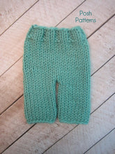 Load image into Gallery viewer, knit baby pants pattern
