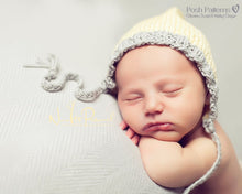 Load image into Gallery viewer, knit bonnet and pants pattern