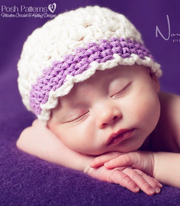 crochet baby hat pattern