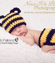 Load image into Gallery viewer, crochet pattern bumble bee