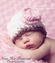 Load image into Gallery viewer, crochet pattern baby hat