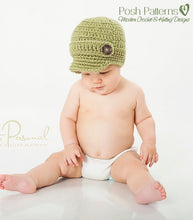 Load image into Gallery viewer, crochet hat pattern