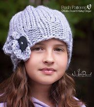 Load image into Gallery viewer, elegant knit hat pattern
