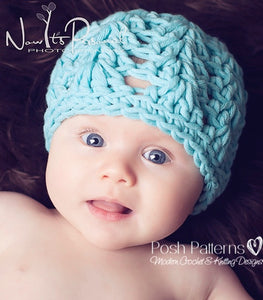 lacy crochet hat pattern