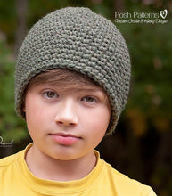 Load image into Gallery viewer, crochet beanie pattern