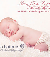 Load image into Gallery viewer, easy knit diaper cover pattern