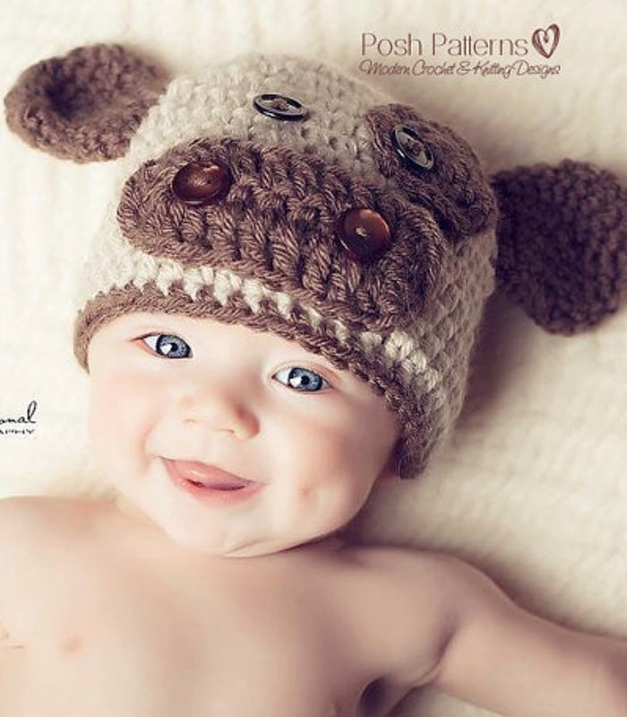 crochet cow hat pattern