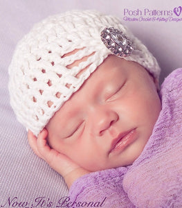 crochet pattern for baby hat