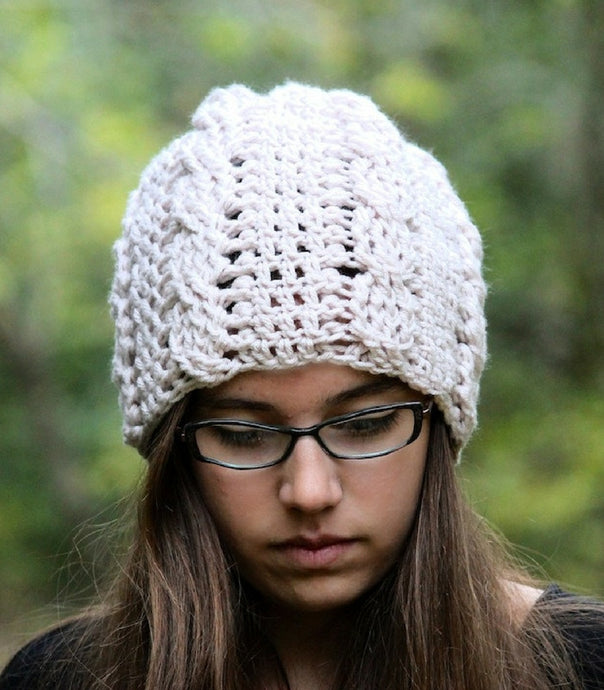 crochet cable hat pattern