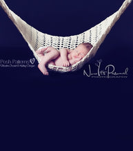 Load image into Gallery viewer, newborn hammock crochet pattern