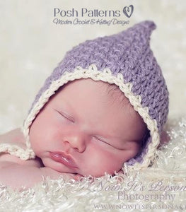 crochet pattern pixie hat