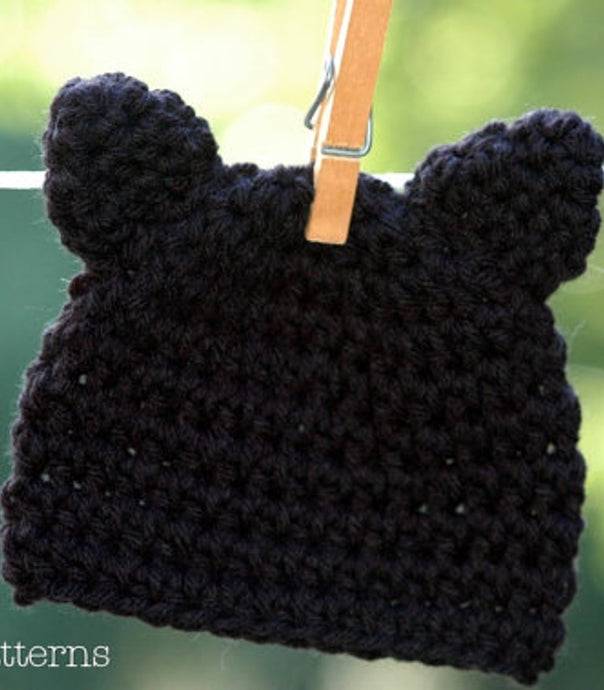 crochet pattern kitty cat hat