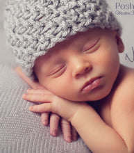 Load image into Gallery viewer, crochet pattern baby boy hat