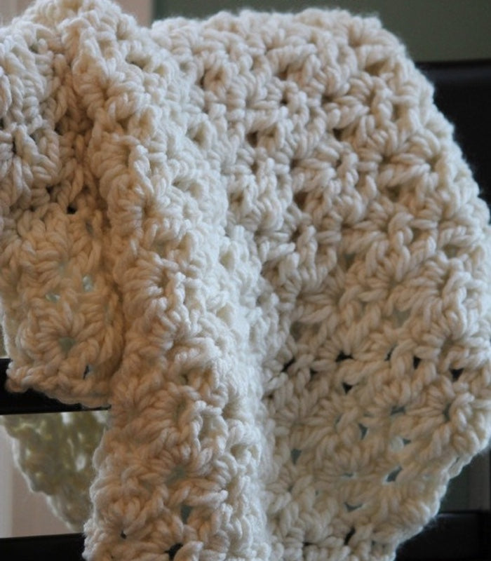 chunky baby blanket crochet pattern