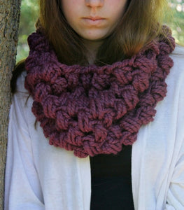 chunky cowl crochet pattern