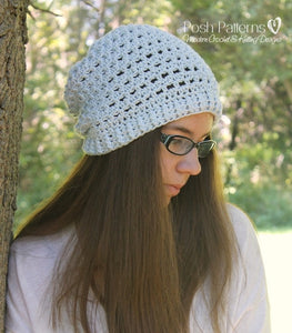 crochet pattern lace hat
